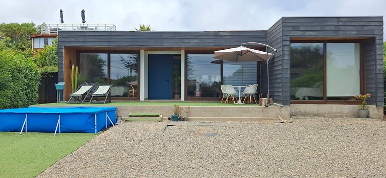 Casa amplia y moderna en Cerro Tacna, Maitencillo